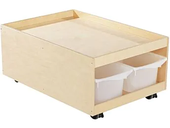TABLE D'ACTIVITÉS MOBILE Babi Up avec 4 bacs