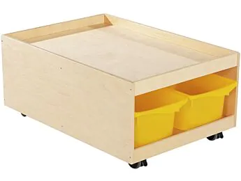 TABLE D'ACTIVITÉS MOBILE Babi Up avec 4 bacs