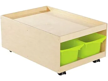 TABLE D'ACTIVITÉS MOBILE Babi Up avec 4 bacs