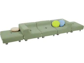 JOC DE BANQUETA Confort de capoll amb potes metàl·liques