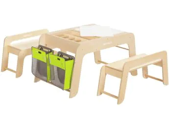 Taules Creativa multiactivitat Joc sensorial + 2 bancs