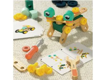 Baril Brico Kids, joc de construcció de 50 peces
