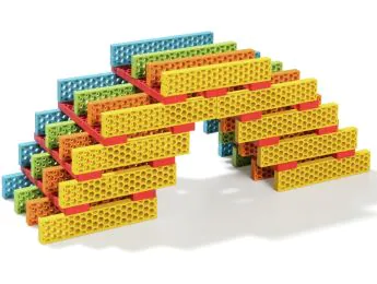 JOC DE CONSTRUCCIÓ BIOBLO 100 peces.