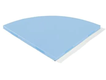 Mozaïc RUG Quarter de cercle 96 x 96 cm