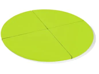 Kit de catifes Mozaïc Cercle amb 4 estores