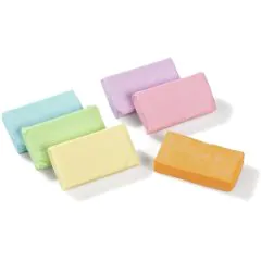 ARGILA DE MODELAR D'ORIGEN VEGETAL Argila de modelar de colors pastel 6 x 50 g