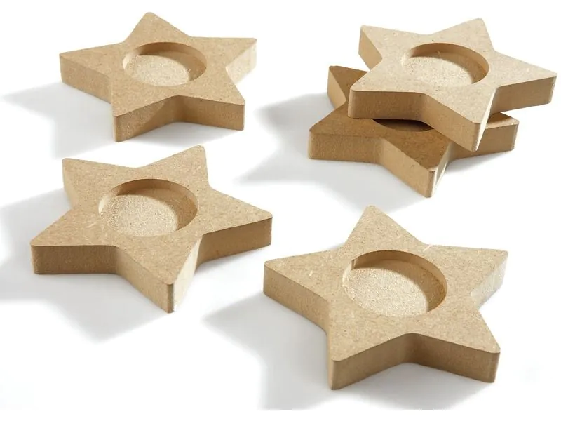 SUPORTES DE CANDELES DECORATIUS Estrelles