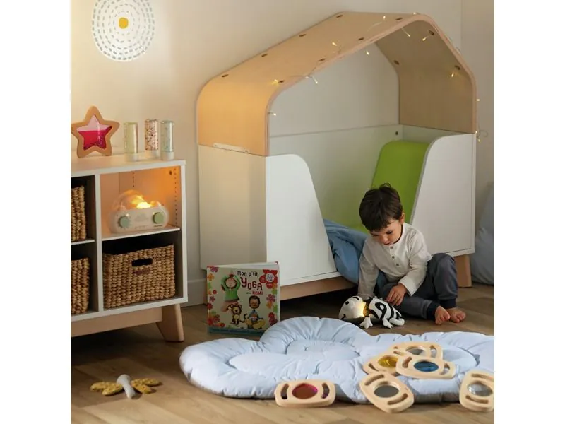 Joguina tova SENSORIAL amb llum i so LED, el petit camaleó