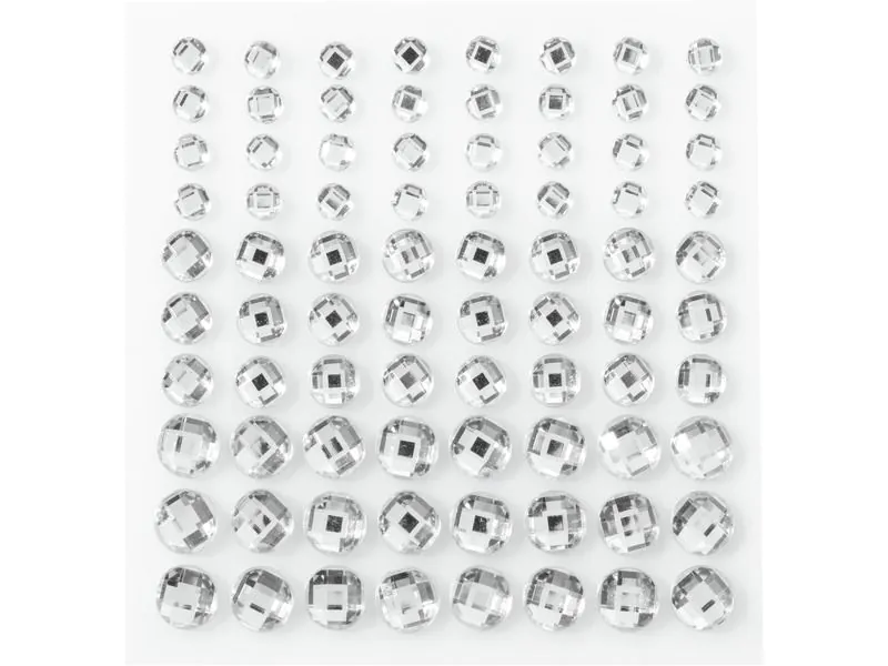 Pedreria adhesiva en forma de diamant. MULTITAMANY