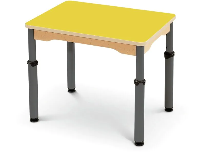TAULA SUPERIOR LAMINADA - ALTURA AJUSTABLE - Rectangular 70 x 50 cm