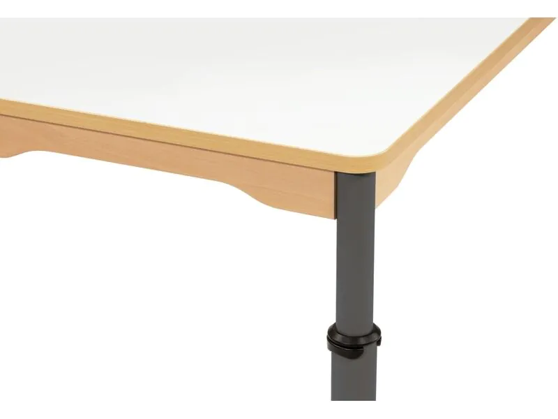 TAULA SUPERIOR LAMINADA - ALTURA AJUSTABLE - Rectangular 70 x 50 cm