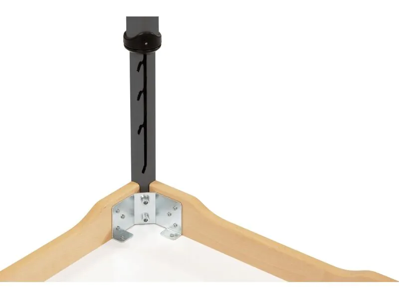 TAULA SUPERIOR LAMINADA - ALTURA AJUSTABLE - Rectangular 70 x 50 cm